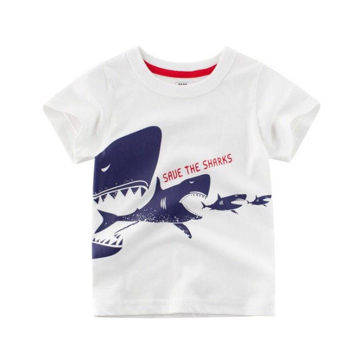 Children's Wear Summer Cotton T-shirt