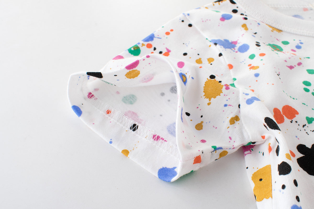 Children's Summer T-shirts Boys Half-Sleeved Tops