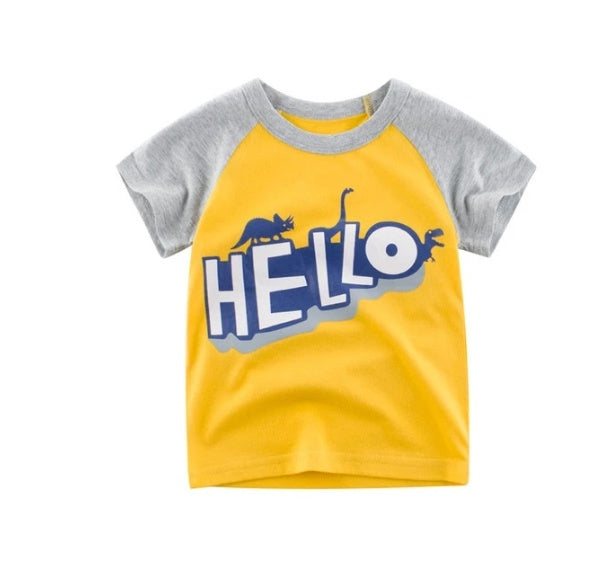 Children's Wear Summer Cotton T-shirt