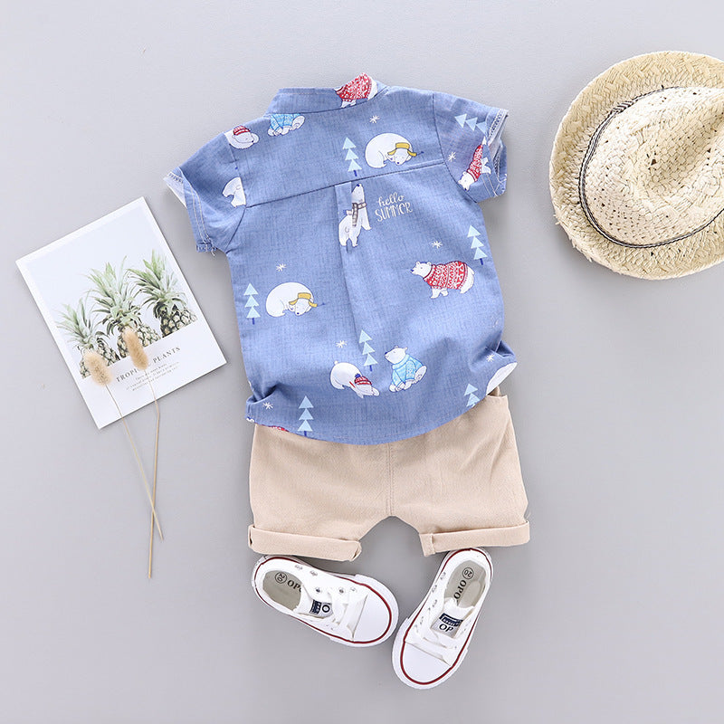 Summer New Children's Clothing Boy Baby Infant Child
