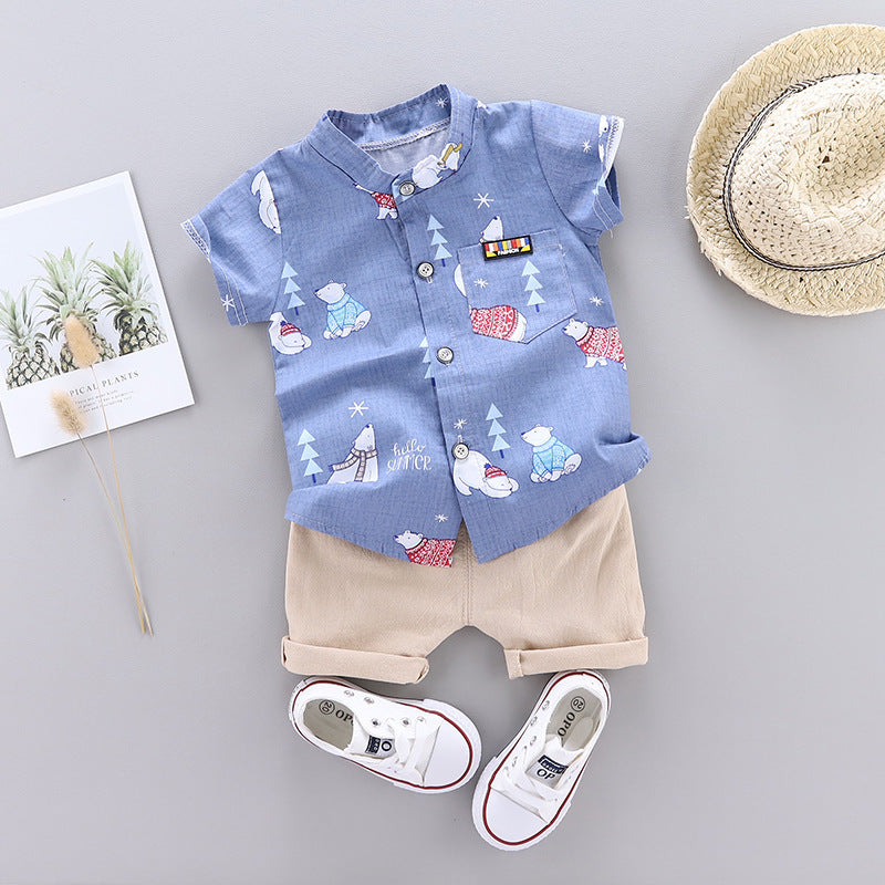 Summer New Children's Clothing Boy Baby Infant Child