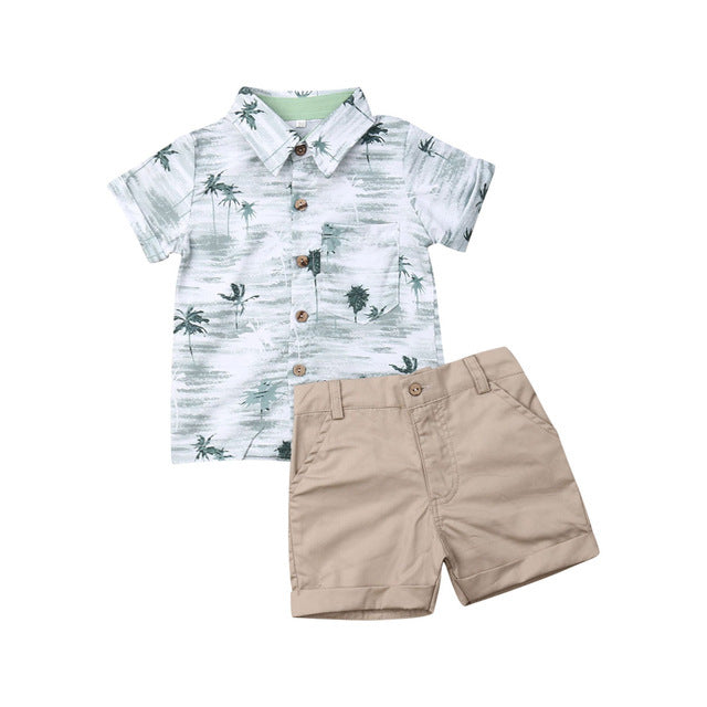 Summer boy Clothing Set