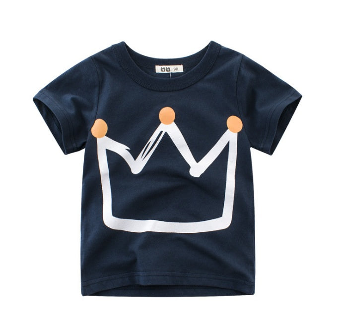 Children's Wear Summer Cotton T-shirt