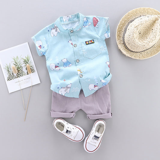Summer New Children's Clothing Boy Baby Infant Child