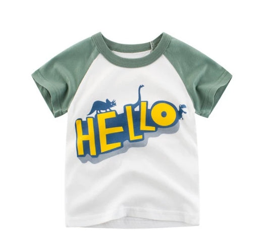 Children's Wear Summer Cotton T-shirt